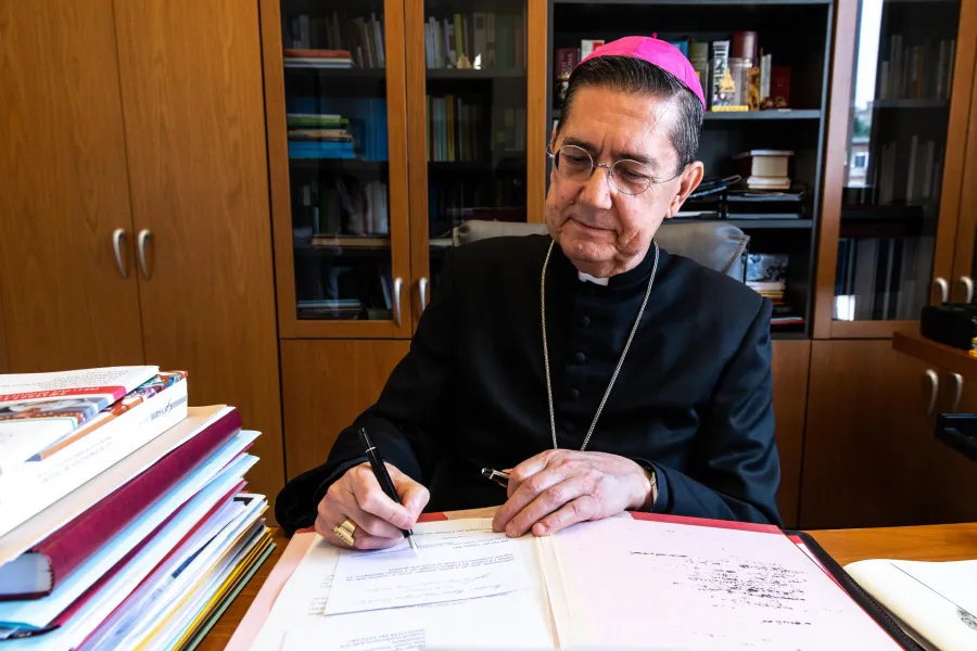 Cardinal Miguel Ángel Ayuso Guixot of the Pontifical Council for Interreligious Dialogue in Aug. 2019?w=200&h=150